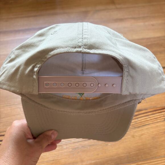 Corn crop and farm beige snap back baseball cap - Picture 3 of 3